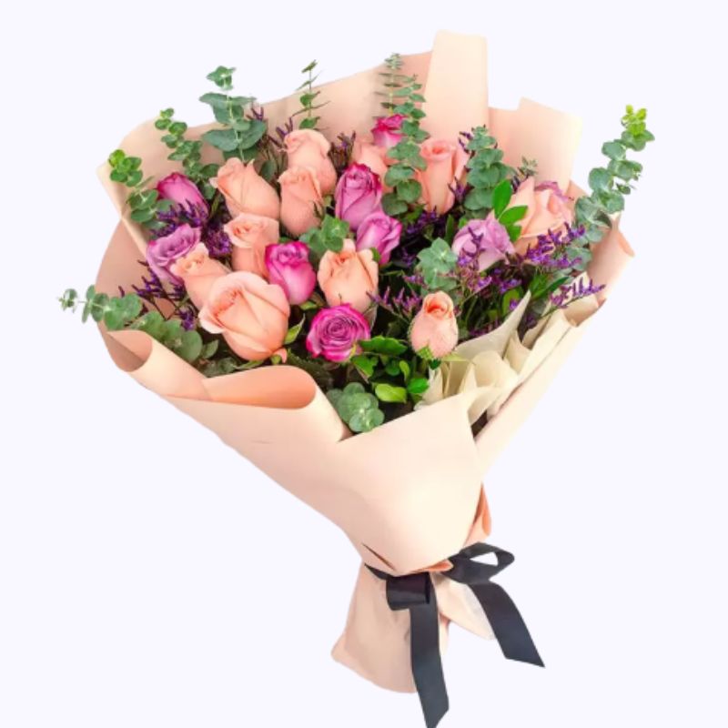 Ramo de 24 rosas para Mamá