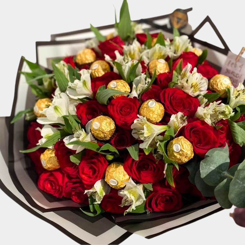 36 Rosas con Chocolates