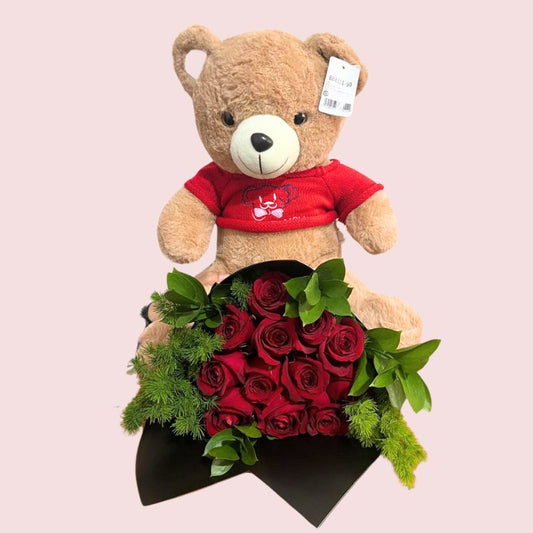 Oso con Rosas