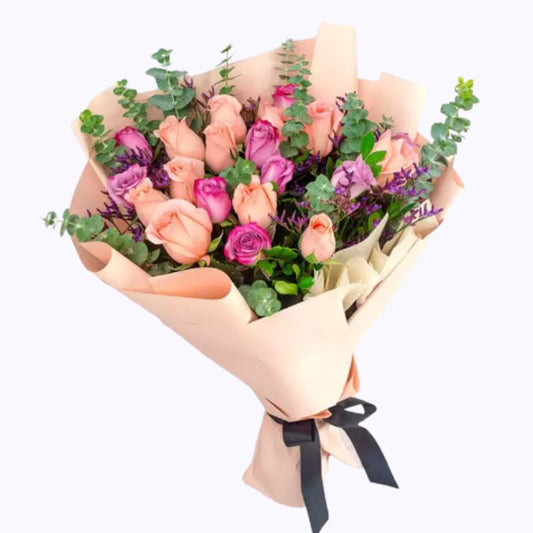 Ramo de 24 rosas para Mamá