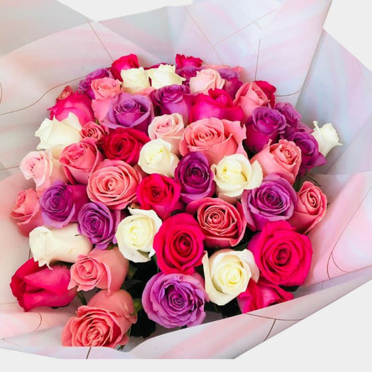 Hermoso ramo de 36 rosas