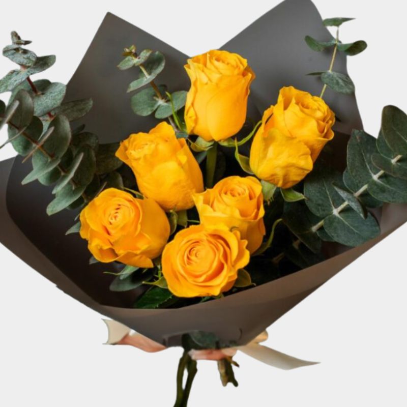 Ramo de 6 rosas